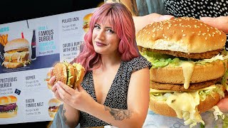 I Went to the World's First Fully VEGAN FAST FOOD CHAIN and DRIVE-THRU