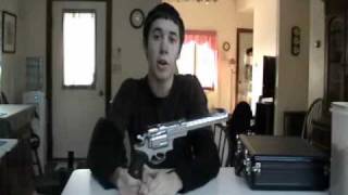 (RARE)airsoft revolver Tanaka works ruger super red hawk .44 cal review