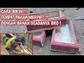 CARA BIKIN, TEMPAT PAKAN MERPATI PAKAI BAHAN SEADANYA !!