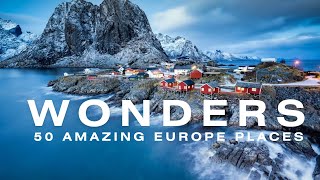 WONDERS OF PLANET - EARTH 50 Amazing Europe Places in 4K