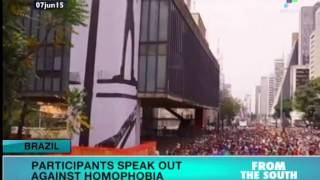 Brazil: 19th Annual Gay Pride Parade Draws Thousands in Sao Paolo