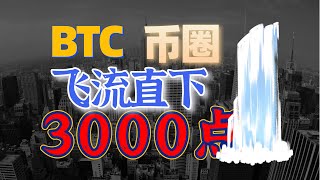 比特币BTC跌3000美金带领币圈一落千丈，SOL四月跌超30%破100大关。