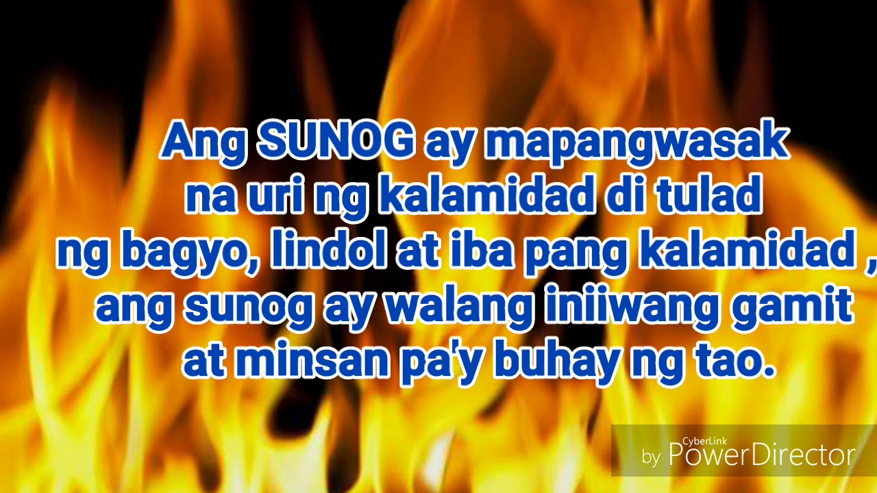 Ano Ang Dapat Gawin Upang Makaiwas Sa Sunog