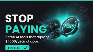 5 Free AI Tools That Replace Paid Apps (I Tested All 5)