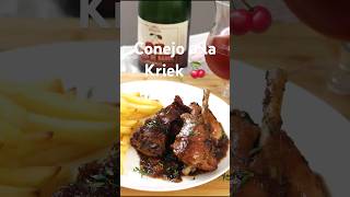 Conejo a la Cerveza Kriek 🍒