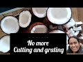 How to store coconut?|No more fresh coconut required... why & how? Save your money & time|Tamil vlog