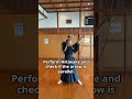 kyudo one point lesson check your uchiokoshi with a mirror kyudo japanesearchery kimono