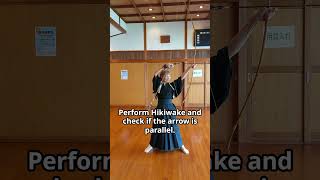 Kyudo One-Point Lesson: Check Your Uchiokoshi with a Mirror #kyudo #japanesearchery #kimono