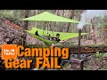 TEMU Camping Survival Challenge In THUNDERSTORM