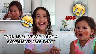 *DISCUSSION ABOUT BOYS*Elle Does Alaia's Make Up {FUNNY}