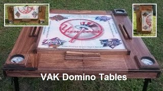 Foldable Domino Table