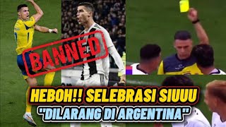 HEBOH ‼️ SELEBRASI SIUUU DI L4RANG DI ARGENTINA