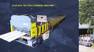 Ameco Máy Cán Tôn Kliplok | ClipLock Roofing Roll Forming Machine