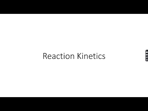 A-level chemistry: reaction kinetics, part 1