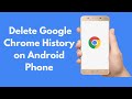 How to Delete Google Chrome History on Android Phone (2022) | Clear Chrome History on Android