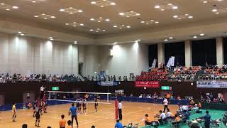 愛工大名電 vs 北海道科学大高 インターハイ2019男子3回戦 バレーボール Japan volleyball