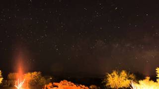 Scottsdale, AZ Starry Night Time Lapse