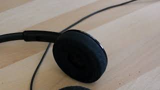 How to Replace the foam ear pad on a Plantronics Headset. Easy and cheaper than new headphones