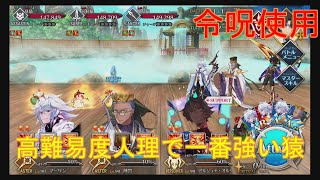 【ＦＧＯ】高難易度人理で一番強い猿～令呪使用