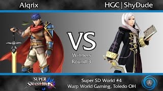 Super SD World #4 | Alqrix (Ike) vs HGC|ShyDude (Robin)