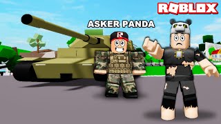 Panda Asker Oldu ve Ben Evsiz Kaldım!! - Panda ile Roblox Brookhaven