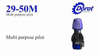 DOROT - Pilot 2950M for hydraulic control valves