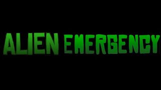 Disaster Warning - Alien Emergency Theme