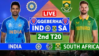 India vs South Africa 2nd T20 Live Scores | IND vs SA 2nd T20 Live Scores & No Commentary
