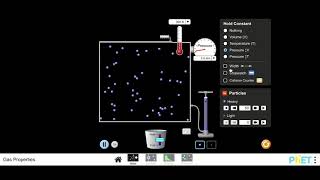 Gas Properties Charles Gas Law PhET Interactive Simulations 1