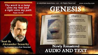1  Book Of Genesis  Read By Alexander Scourby  Audio And Text  Free  On Youtube  God Is Love