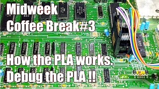 How the C64 PLA works! Debugging the Programmable Logic Array in the Commodore 64, Logic Analyzer