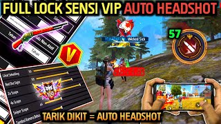 2025 VIRAL ( SENSI FF AUTO HEADSHOT ) ⚙️🔓 PENGATURAN SENSITIVITAS FF AUTO HEADSHOT \u0026 NO DPI