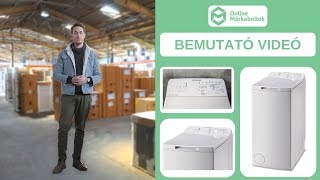 INDESIT BTWA51052 EU | felültöltős mosógép bemutató videó