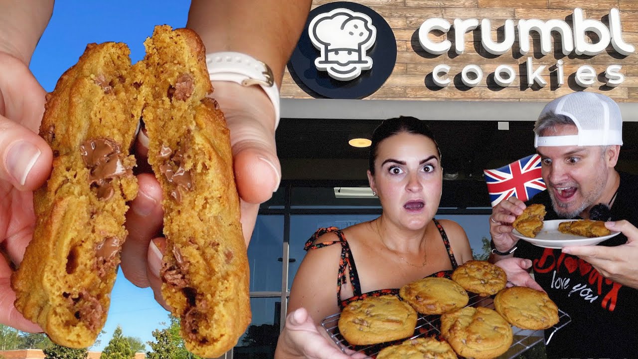 Brits Try [CRUMBL Chocolate Chip Cookies] Recipe For The First Time ...