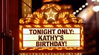 Happy Birthday Kathy