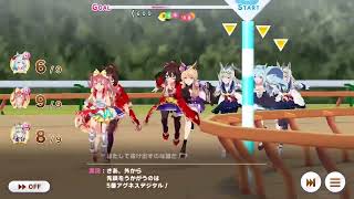 【ウマ娘】アクエリアス杯オープン／差しメジロアルダンの勝ちパターンです。