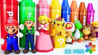 Learn Colors With Super MARIO Bros Compilation Video | Best Learning Video for Toddlers |Educational