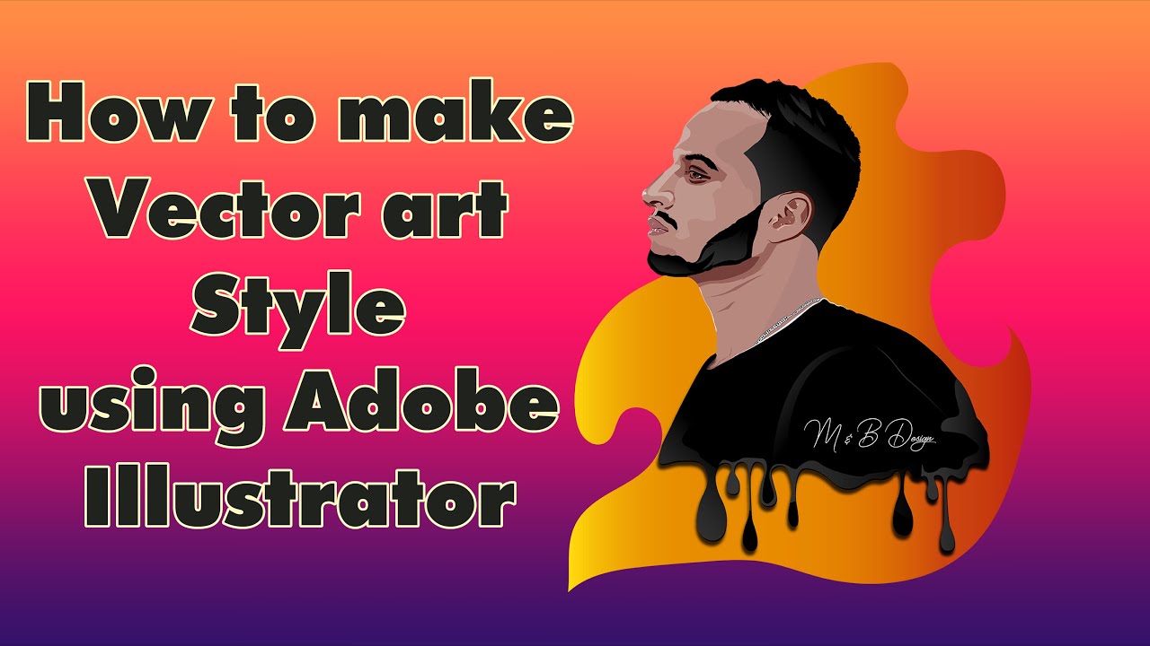 Vector Art Vector Portrait Cartoon Yourself Adobe Illustrator