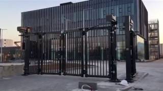 Betafence Faldivia folding gates, Rossima Sofia, Bulgaria