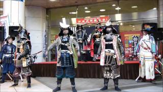 伊達武将隊　2012/1/3　藤崎百貨店初売り応援　新演武披露　其の弐