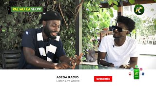 Watch Kuami Eugene's most Revealing Interview Ever on Pae Mu ka Show With Portfolio the Mc