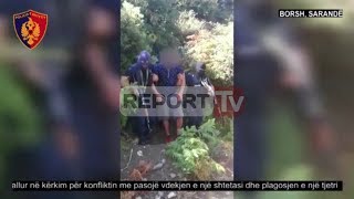 Report TV - Borsh,konflikt me thika mes 7 të rinjve,1 i vdekur 3 të plagosur