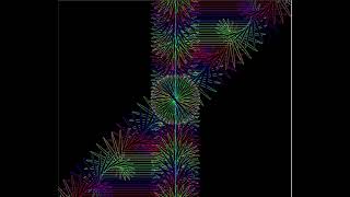 Rainbow 3D Flower Bloom Python Turtle Graphics(Source Code Included) #python #turtlegraphics