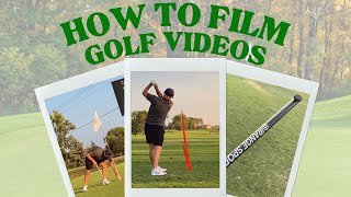 How to film golf videos with your phone - iRangeSports Mono Pod Review