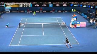 Djokovic vs. Nadal Australian Open Final - LAST SET!