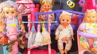 10 Minutes Satisfying with Unboxing Cute Doll Stroller Toys,  ASMR | Review Toys