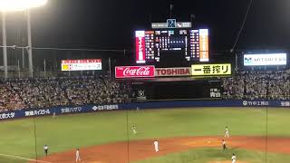 2018年8月14日ヤクルト対巨人バレンティンツーランホームラン