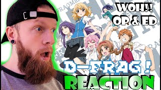 FIRST TIME REACTION D-Frag Openings and Endings!