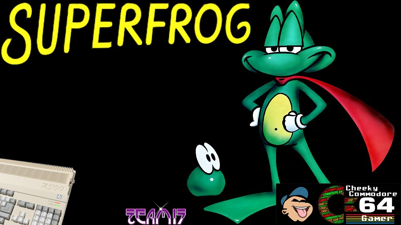 Superfrog Commodore Amiga 1993 Team17 S Classic 2d Platformer