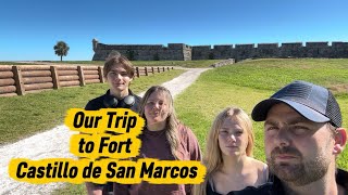 Tauriello Family Adventures | Exploring Castillo de San Marcos | St. Augustine, Florida (2025)